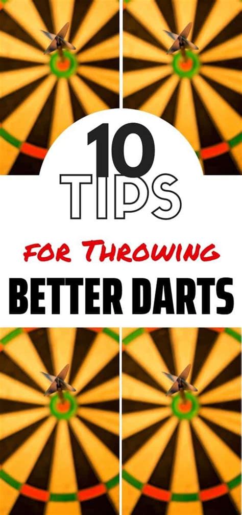 10 Tips For Throwing Better Darts | Best darts, Darts, Darts game