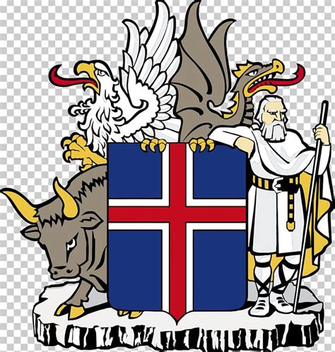 Icelandic Commonwealth Coat Of Arms Of Iceland Flag Of Iceland PNG ...