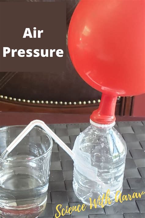 4 Easy Air Pressure experiments | Air pressure experiments, Balloon ...