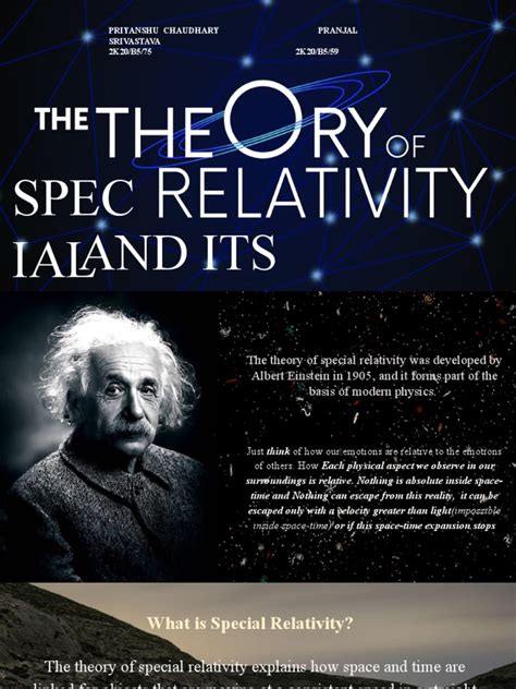 Physics Relativity | PDF | Theory Of Relativity | Luminiferous Aether