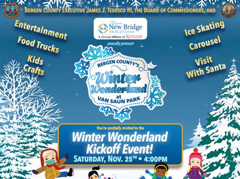 Winter Wonderland To Open At Bergen County Park With Kickoff ...