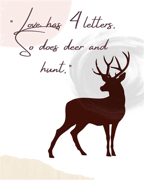 Funny Deer Quotes, Printable Hunting Quotes, - Etsy