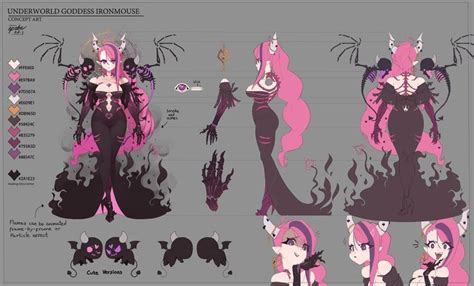 ironmouse😈 | Animation art character design, Anime character design, Character design