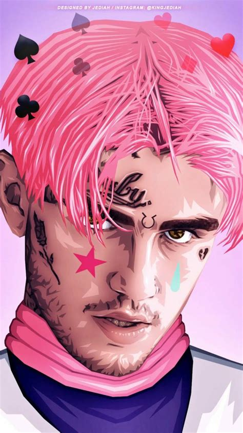 Lil Peep Pink Wallpapers - Wallpaper Cave