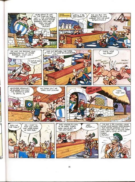 08 Asterix In Britain | Read 08 Asterix In Britain comic online in high ...