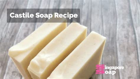 Castile Bar Soap Recipe Hot Process | Besto Blog