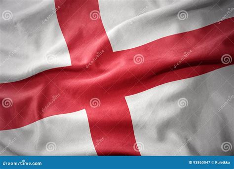 Waving Colorful Flag of England. Stock Image - Image of british, love: 93860047