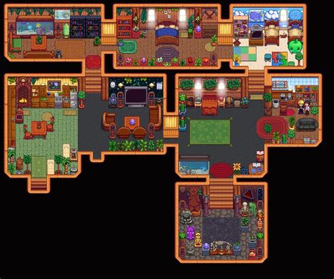 r/StardewValley on Twitter: "house layout. posted by u ...