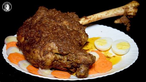 Roasted Bakray Ki Raan Without Oven - Mutton Leg Roast Recipe by ...