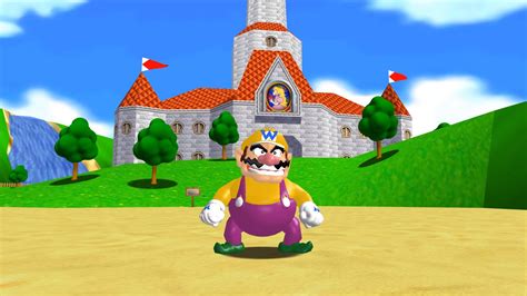You can now play as Wario in the Super Mario 64 PC native DX12 game