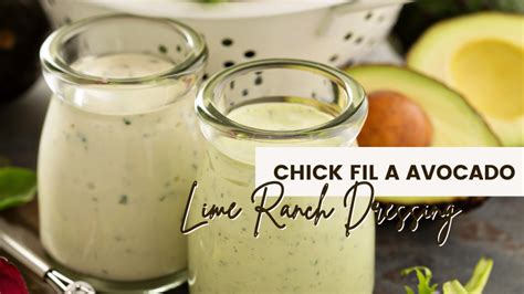 Chick Fil A Avocado Lime Ranch Dressing Tips & Tricks - Ranch Review