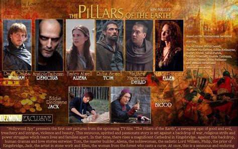 HOLLYWOOD SPY: FIRST CAST PICTURES FROM EPIC SAGA "THE PILLARS OF THE EARTH"