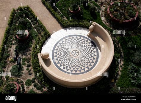 The Getty Villa museum in Malibu, CA on February 16, 2006. Photo credit: Francis Specker Stock ...