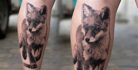 My realistic fox tattoo – Angelique Grimm