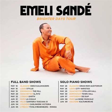 Emeli Sandé Announces New Album ‘Let’s Say for Instance’ + Massive 2022 UK/EU Tour Revealed ...