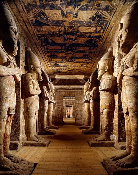 Inside the Great Temple of Abu Simbel. : r/interestingasfuck