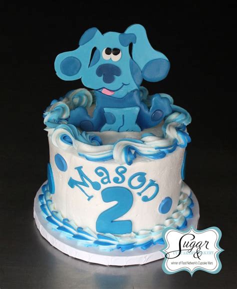 Blues Clues cake | Blue's clues birthday cake, Birthday cake kids, Blue ...