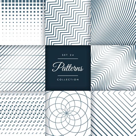 abstract line pattern collection background - Download Free Vector Art, Stock Graphics & Images