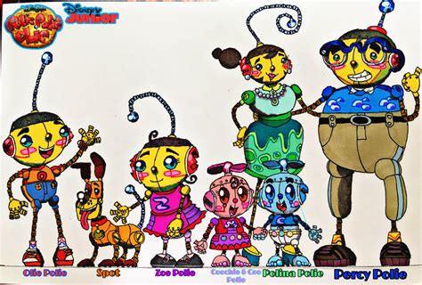 Rolie Polie Olie reboot: The Polie Family by wilduda on DeviantArt | Disney junior, Reboot ...