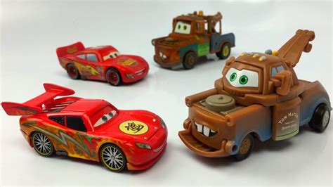 Toys Unboxing Toys Disney Pixar Cars Lightning McQueen Car Dragon McQueen Mater Hatch'n Heros ...