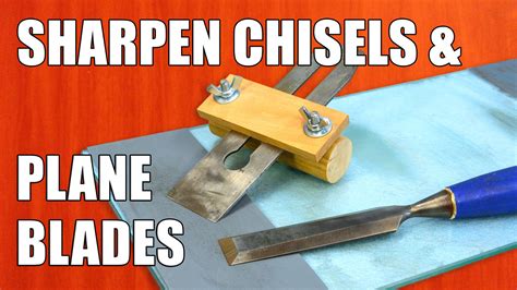 How to Sharpen Chisels & Sharpening Plane Blades | Beginner woodworking projects, Woodworking ...