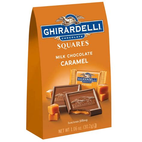 Ghirardelli Chocolate Milk & Caramel Squares, 1.06 Oz - Walmart.com - Walmart.com