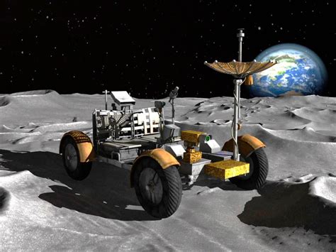 NASA Apollo Lunar Rover - 3D Model by SQUIR