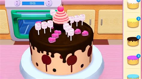 Cake 3d Decorating Game - Sweet Bakery Shop: Desserts, Cakes Design & Dress Up Game For girls ...