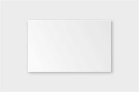 Free Vector | Blank business card mockup vector in white tone