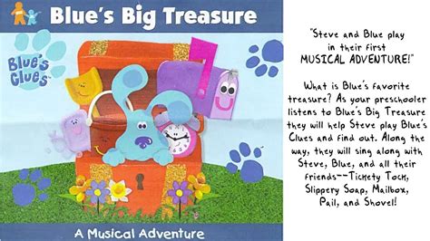 Blue's Clues - Blue's Big Treasure (1999) Full Album - YouTube