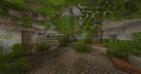 I build a lush cave in survival! And opinions? : r/Minecraft