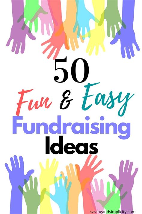 Fun fundraising ideas for churches and schools – Artofit