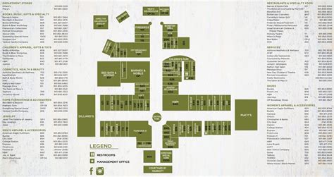 Carriage Crossing shopping plan Collierville, Gps Coordinates, Carriages, Tennessee, Mall, Floor ...