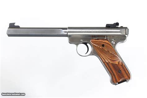 Ruger Mk II Slab Side Target Stainless .22lr