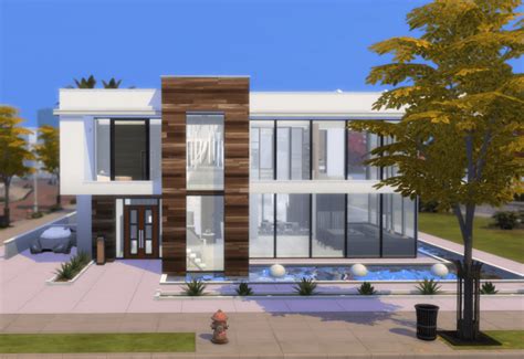 Sims 4 Modern House Latest Custom Content — SNOOTYSIMS