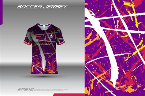 Soccer jersey and t-shirt mockup vector design template 7909059 Vector Art at Vecteezy