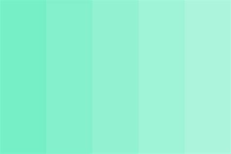 dark shades of aquamarine 2 Color Palette