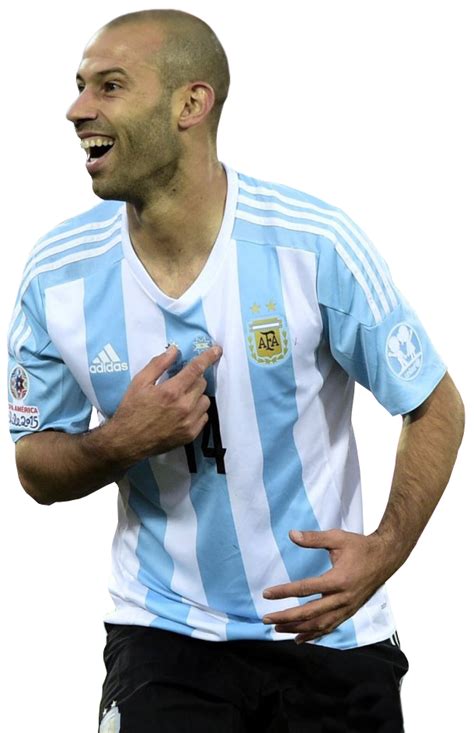 Javier Mascherano render | Argentina | FootyRenders.com