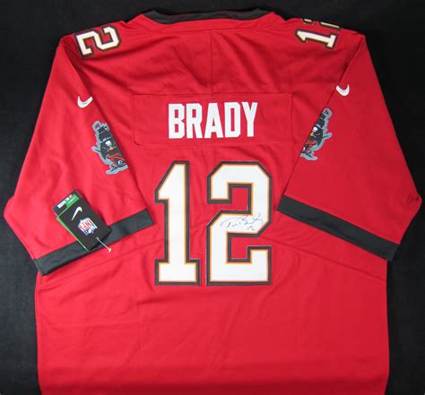 Tom Brady Autographed Tampa Bay Buccaneers Jersey - Memorabilia Center