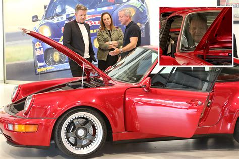 Gordon Ramsay eyes up £250,000 electric Porsche 911 at luxury car dealer