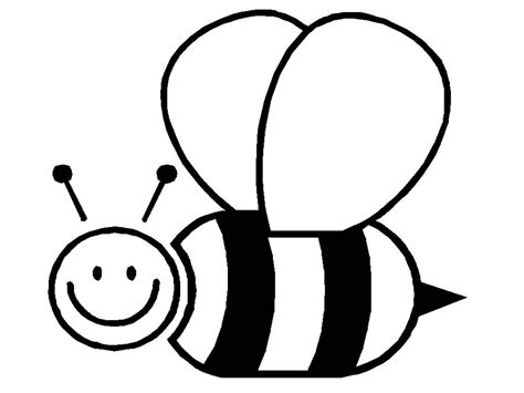 Free Printable Bumble Bee Coloring Pages For Kids