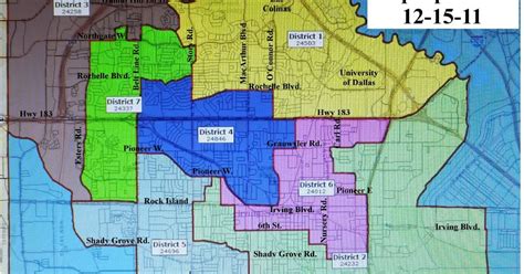 Dallas Redistricting 2011: Irving ISD movement to 7 single member districts