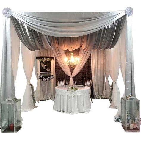 Gray & White Canopy - Rental World