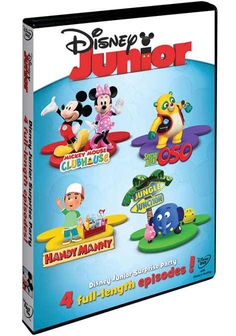 Disney Junior: Pribehy s prekvapenim DVD / Disney Junior: Surprise Party (czech version ...