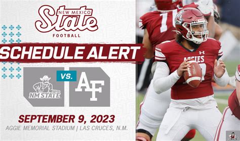 NMSU football announces games with Air Force added to 2023, 2025 ...