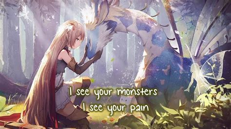 Nightcore ⇢ I see your monsters (Lyrics) - YouTube Music