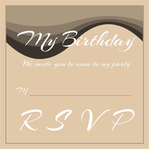 Birthday Party Invitation | Invitation Template