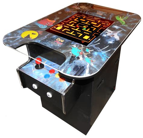 Cocktail Arcade Machine, 412 Games Free Shipping - Doc & Pies Arcade Factory