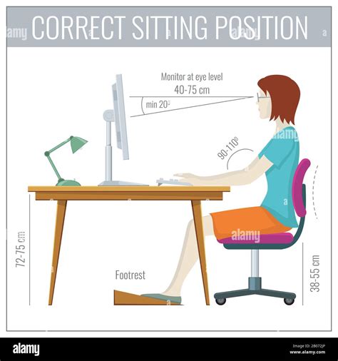 Correct posture sitting hi-res stock photography and images - Alamy