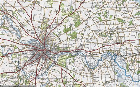 Old Maps of Thorpe St Andrew, Norfolk - Francis Frith